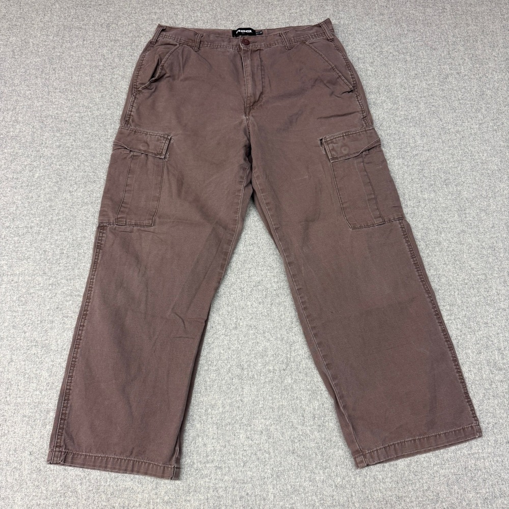 RSQ | Cargo Pants | 32 x 30 | Brown | Loose Fit Cotton Canvas Utility Streetwear